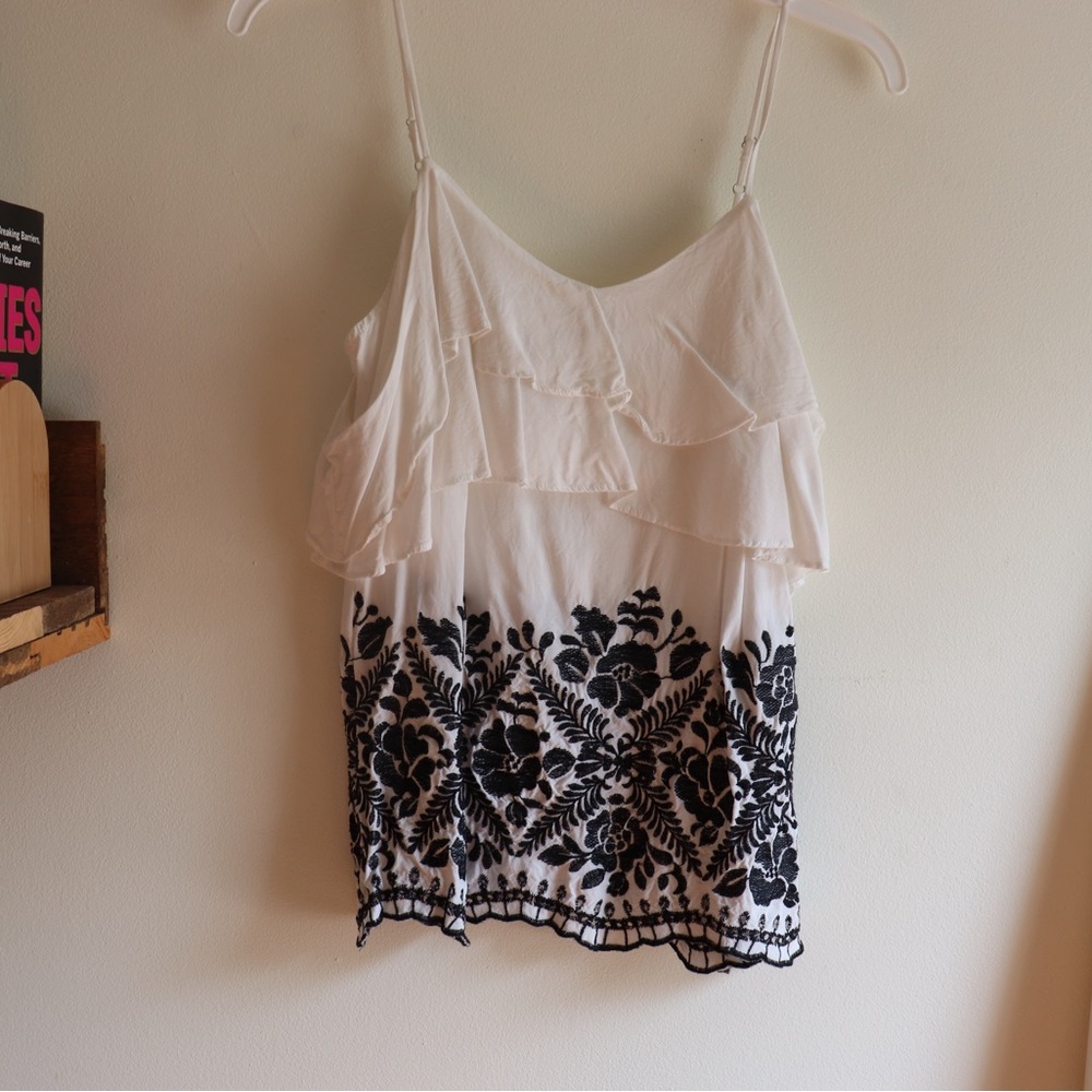 Mossimo floral tank top